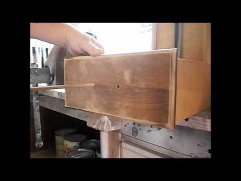 how to fill hinge holes
