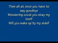 Dreaming with a broken heart-john mayor lyrics