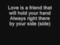 Leona Lewis & Jennifer Hudson - Love Is Your Colour (with lyrics)