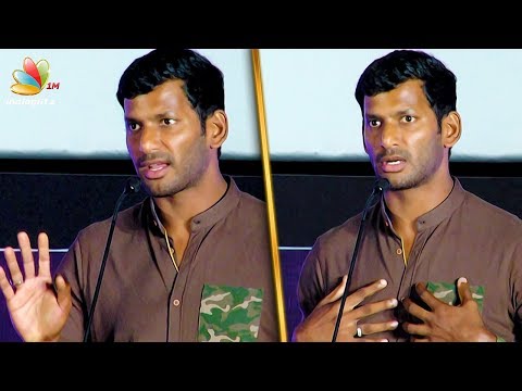 I was in debt in real life too : Vishal Speech | Irumbu Thirai Audio Launch | Samantha Movie