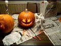 carving pumkins part 2