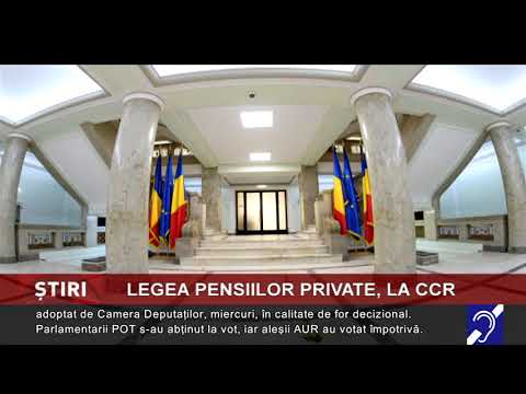 Legea pensiilor private, atacată la CCR
