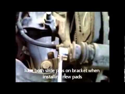 DIY How to replace install front brake pads 2005 Ford Mustang