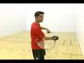 How to Play Racquetball : The Ceiling Shot in Racquetball