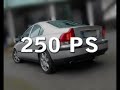 volvo s60 t5 high speed run on the autobahn