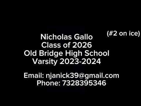 ‘26 Nicholas Gallo High School Season 23-24