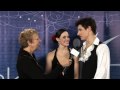 Virtue & Moir Interview after practice at SC