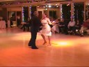 Shelly Lefkoe and Mihran dance cha cha cha