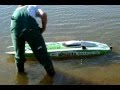 RC Twin Turbine Mystic C5000 Powerboat - Miss Longlite - Brutal Fast!