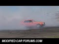 Turbo charged orange cortina burnout State of Origin 2008