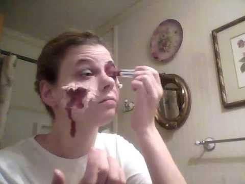how to make yourself look like a zombie