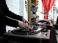 DJ Goons (FR) had the chance to train with fantastic scratch masters like DJ Netik (DMC two times world champion), DJ Kodh (DMC 4 times France champion), DJ Need (DMC team world champion), DJ Hellfish (Planet-mu), DJ Datcom, DJ Amor, etc. Enjoy this little session of scratch made on this sunny saturday of March 2006 :) This is training number 3 567 332 993 749 and this is just training... I'll come back with more solid materials soon - 