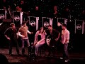 jeff branson, colin egglesfield, aiden turner and brent weber from all my children do a skit at the abc daytime salutes bcefa concert at town hall in nyc on 2.25.07
