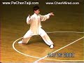 Chen Pengfi performing Xinjia yilu form of chen Taijiquan Chen Pengfi performing Xinjia yilu form of chen Taijiquan