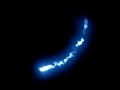 Blue fire experiment moving