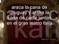 araka la kana y la araca la cana