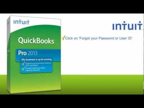 how to change quickbooks password