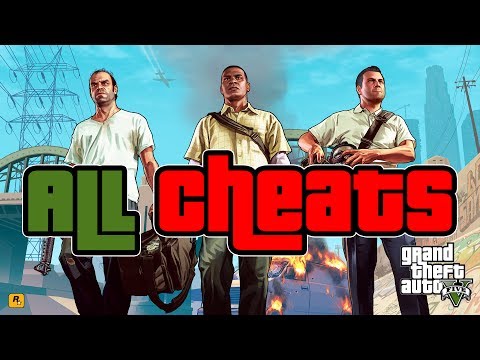cheats - Grand Theft Auto 5 cheats video. These cheats work on both the Xbox 360 and PS3 versions of GTA 5. The cheats are broken down into three categories: Vehicle Spawn, Player, and Environmental...