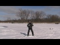 Snowkiting in Illinois - 02-07