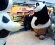 panda con vaquita