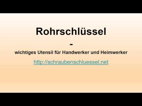 Rohrschlüssel - schraubenschluessel.net