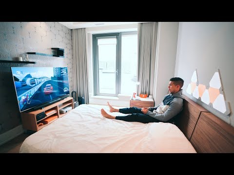 My Minimal TECH Bedroom Setup Tour!