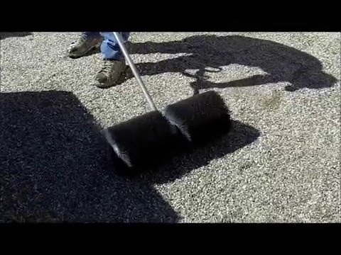 how to patch roof with tar