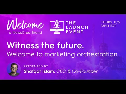 ICYMI: The Welcome Launch Event! (feat. commentary from GE Healthcare)