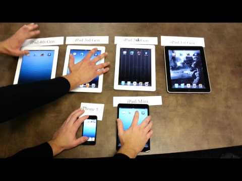 сравнение размеров экрана телефона и планшета для игр