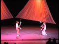 Vova & Olga perfoming their club passing act