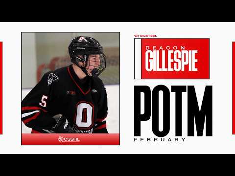  U15 Prep February POTM | Deacon Gillespie, OHA Edmonton 