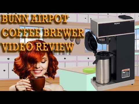 Bunn Airpot Coffee Brewer Review – BUNN VPR-APS Pourover Airpot Coffee Maker Reviewed Bunn Airpot Coffee Brewer Review – BUNN VPR-APS Pourover Airpot Coffee Maker Reviewed