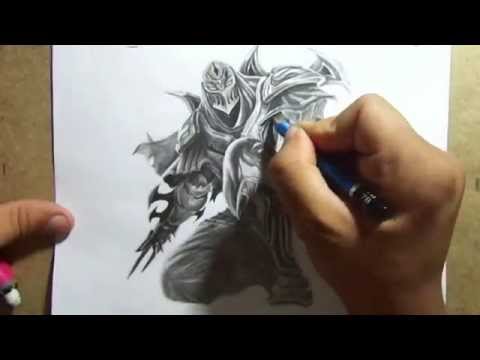 how to draw zed