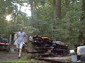 Relocating the metal shed