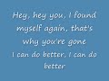 I Can Do Better Avril Lavigne Lyrics