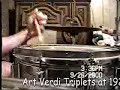 Drums Tripplets 192 BPM