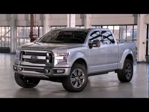 Ford Atlas concept pickup engineering details