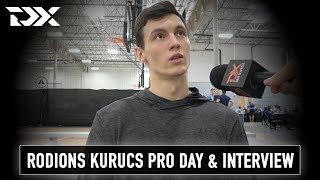 Rodions Kurucs NBA Pro Day Workout Video and Interview