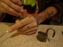 YALE ? & ? EAGLE Wafer locks PICKED. YALE ? & ? EAGLE Wafer locks PICKED.