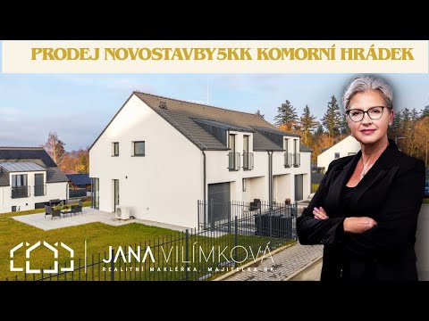 Video Novostavba RD 5+kk, 143 m2, zahrada,  Komorní Hrádek