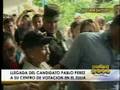 Pablo Pérez ejerce su derecho al voto