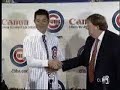 Cubs introduce Kosuke Fukudome - Part 1
