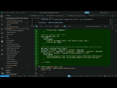 Claude Certified Architect - Retry and Remediate Follow Along