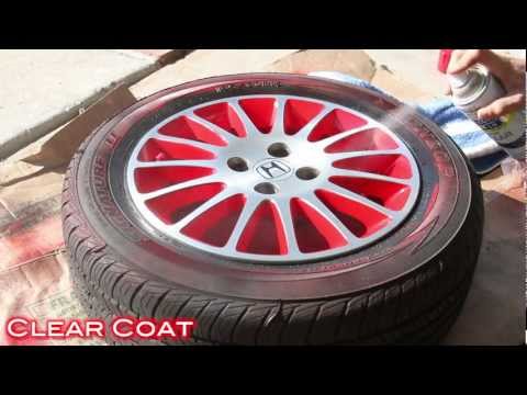how to paint ur rims