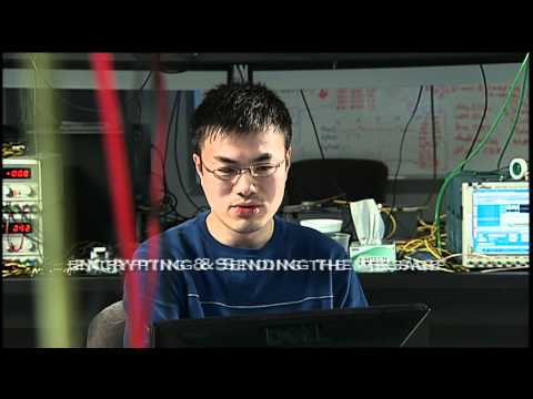 Quantum cryptography demonstration