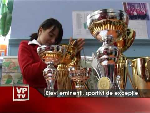 Elevi eminenţi, sportivi de excepţie