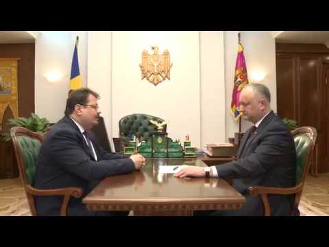 Igor Dodon a avut o întrevedere cu Peter Michalko