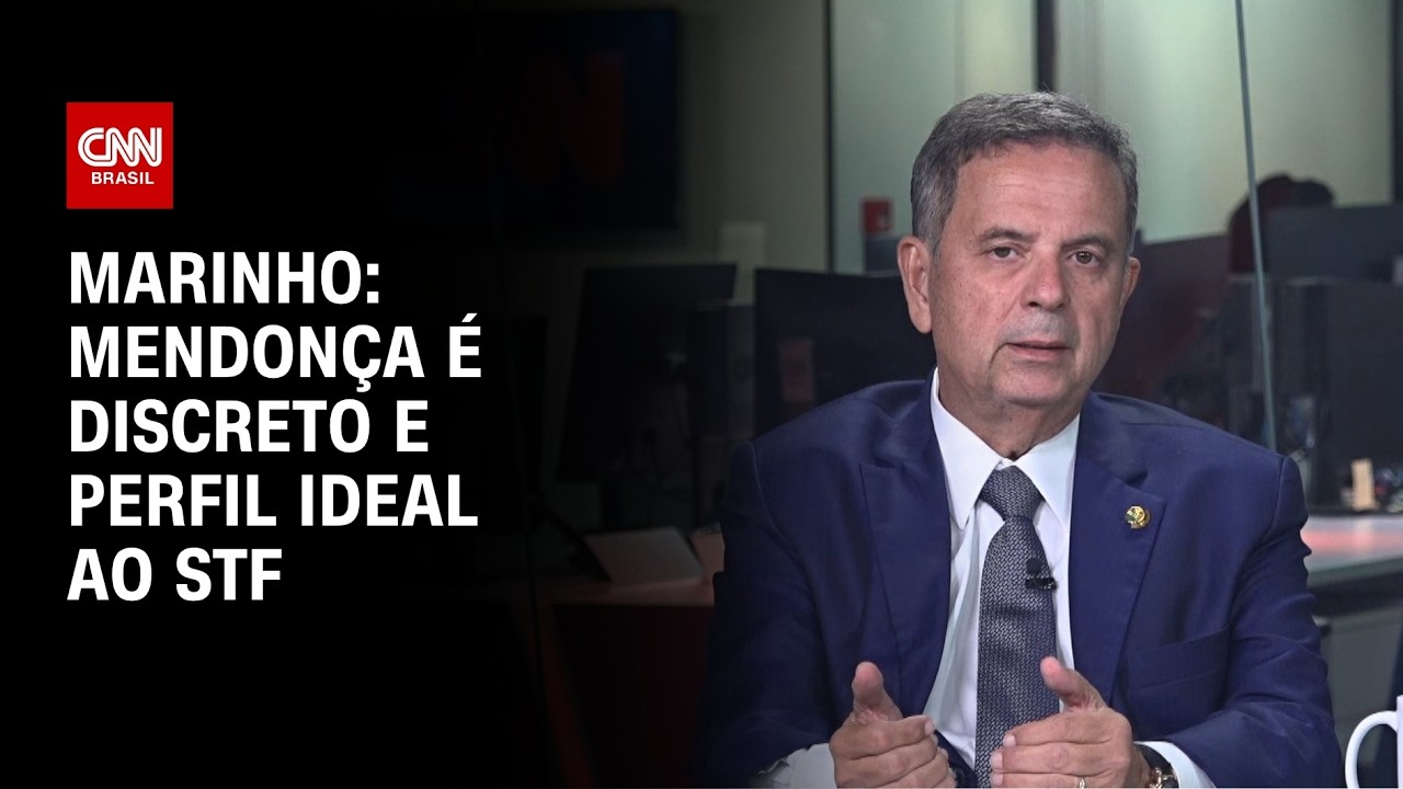 André Mendonça é discreto e perfil ideal ao STF, diz Rogério Marinho | CNN 360º