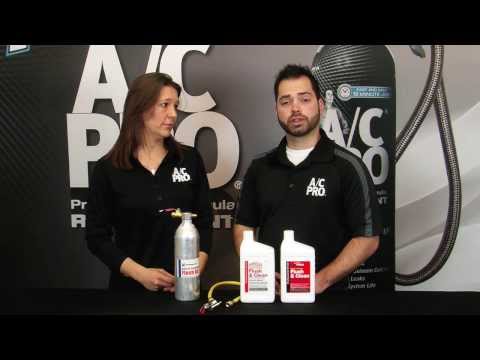 how to flush a vehicle ac system