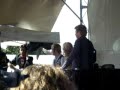 Brian McFadden and Delta Goodrem @ Today Show live broadcast, Melbourne, Australia 27/11/07
